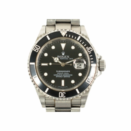 Rolex Submariner Date Stainless Steel Black Dial 16610
