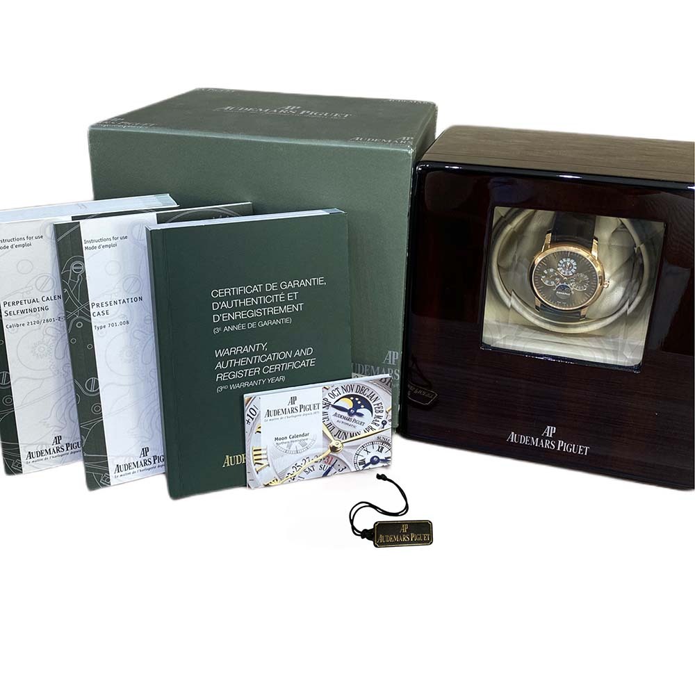 Audemars Piguet Jules Audemars 41Mm Perpetual Calendar - Rose Gold 26390OR.OO.D093CR.01 - Image 2