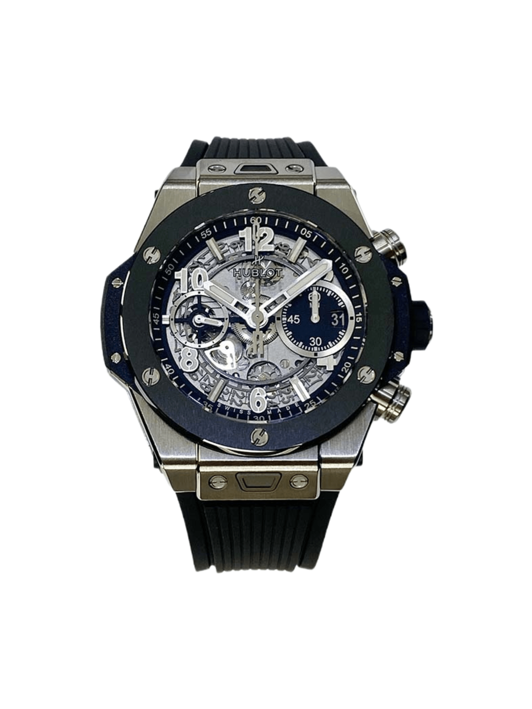 Hublot Big Bang Unico Titanium and Ceramic with Skeleton Dial 441.NM.1171.RX