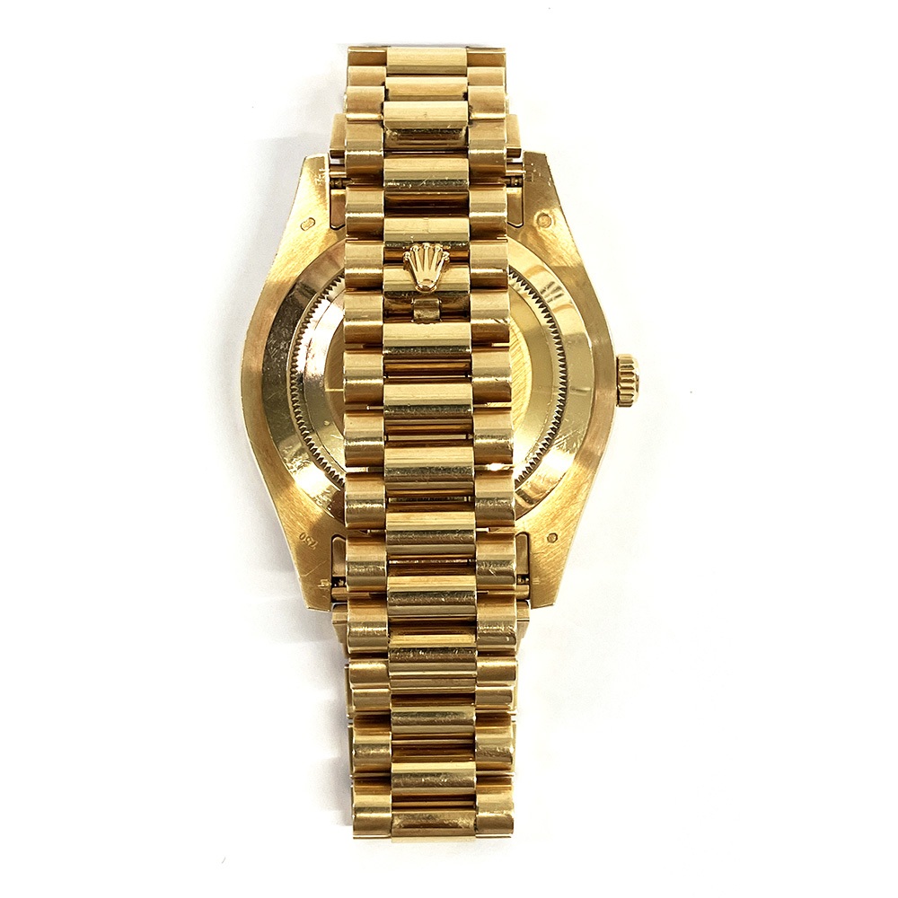 Rolex Day-Date Ii President Diamond Bezel Yellow Gold 218398BR - Image 2