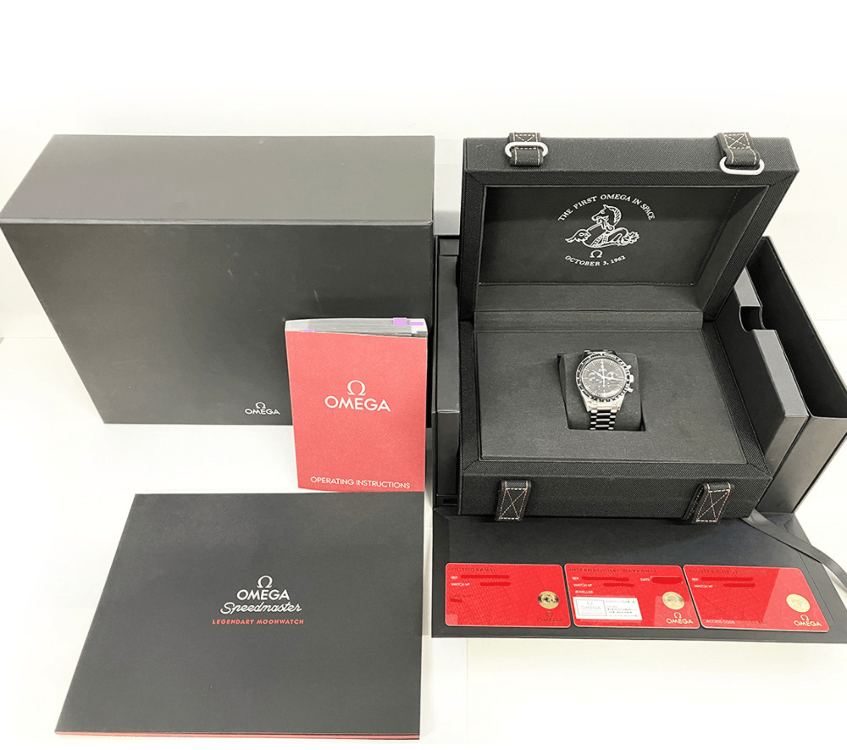 Omega Speedmaster Black Dial 310.30.40.50.06.001 Bracelet