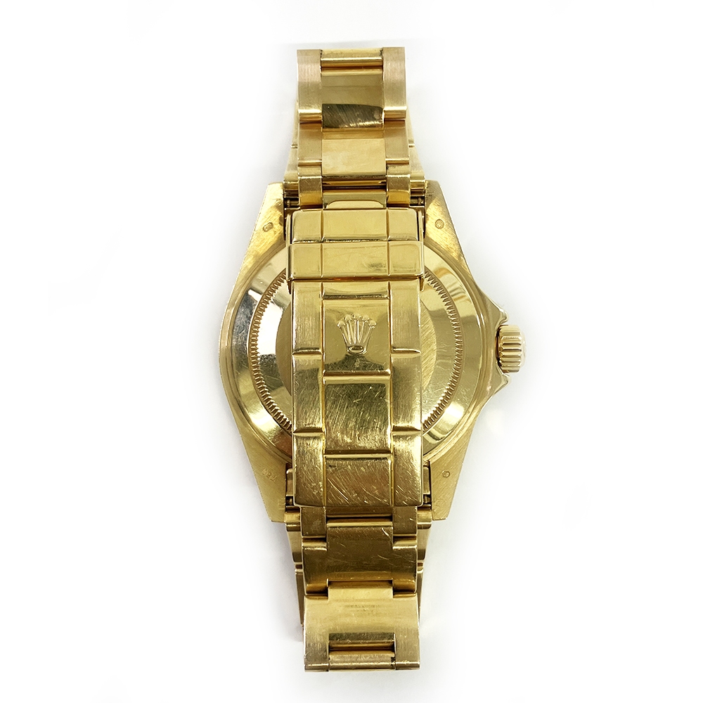 Rolex Submariner Date Yellow Gold Black Dial 16618LN Bracelet