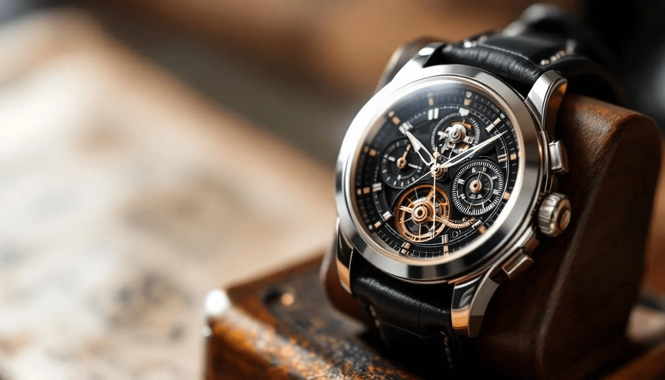 Signs of an overwound mechanical watch displayed on a vintage timepiece.