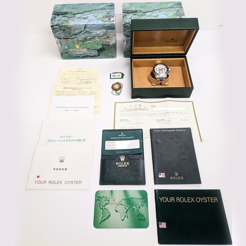 Rolex Daytona Stainless Steel Ivory Dial 116520 Bracelet