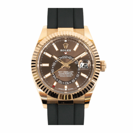 Rolex Sky-dweller Rose Gold "Chocolate" Dial 336235
