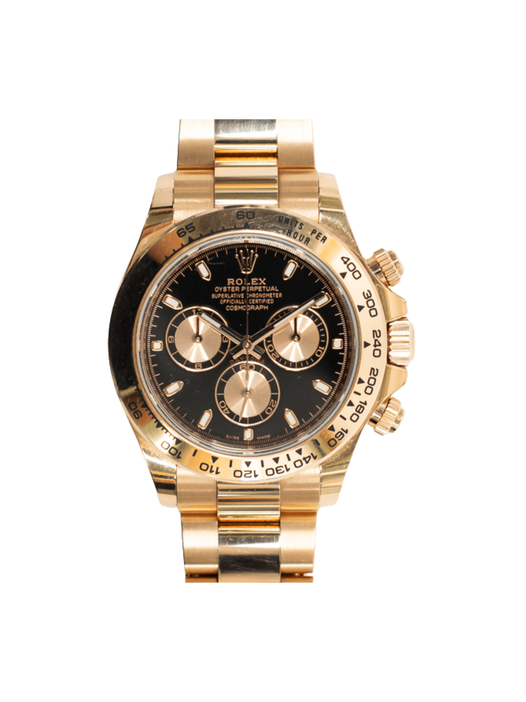 Rolex Daytona Rose Gold Black Dial 116505