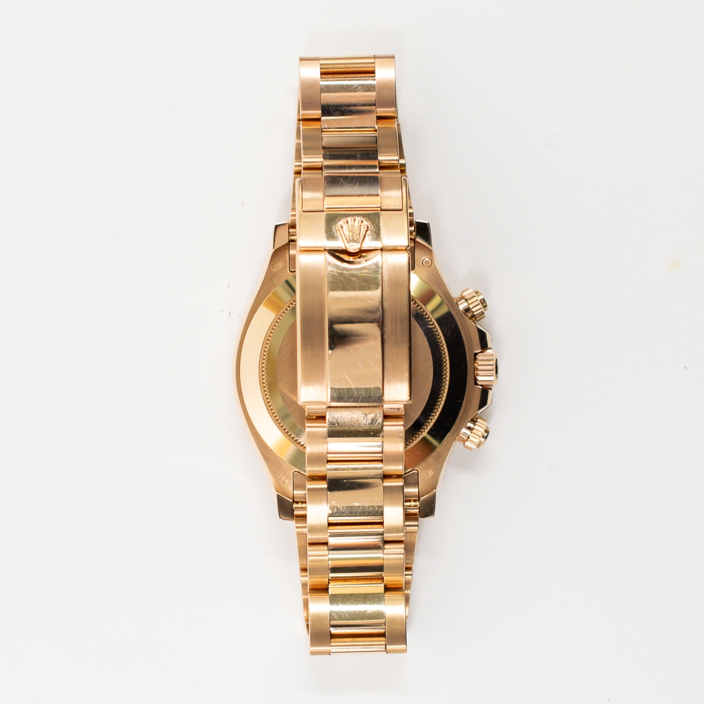 Rolex Daytona Rose Gold Black Dial 116505