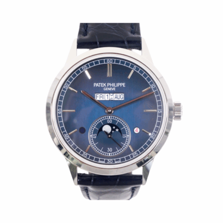 Patek Philippe Grand Complications Perpetual Calendar Platinum Blue Dial 5236P-001