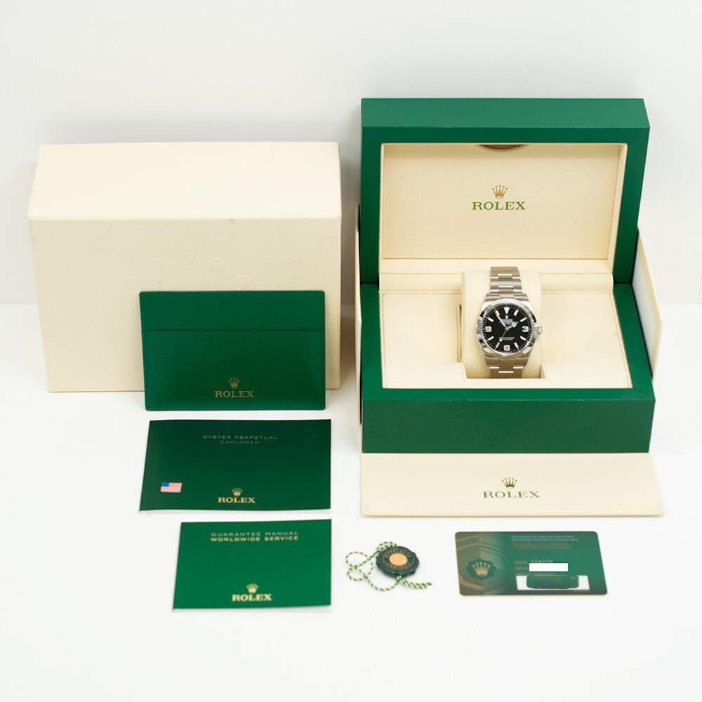 Rolex Explorer Steel Black Dial 224270