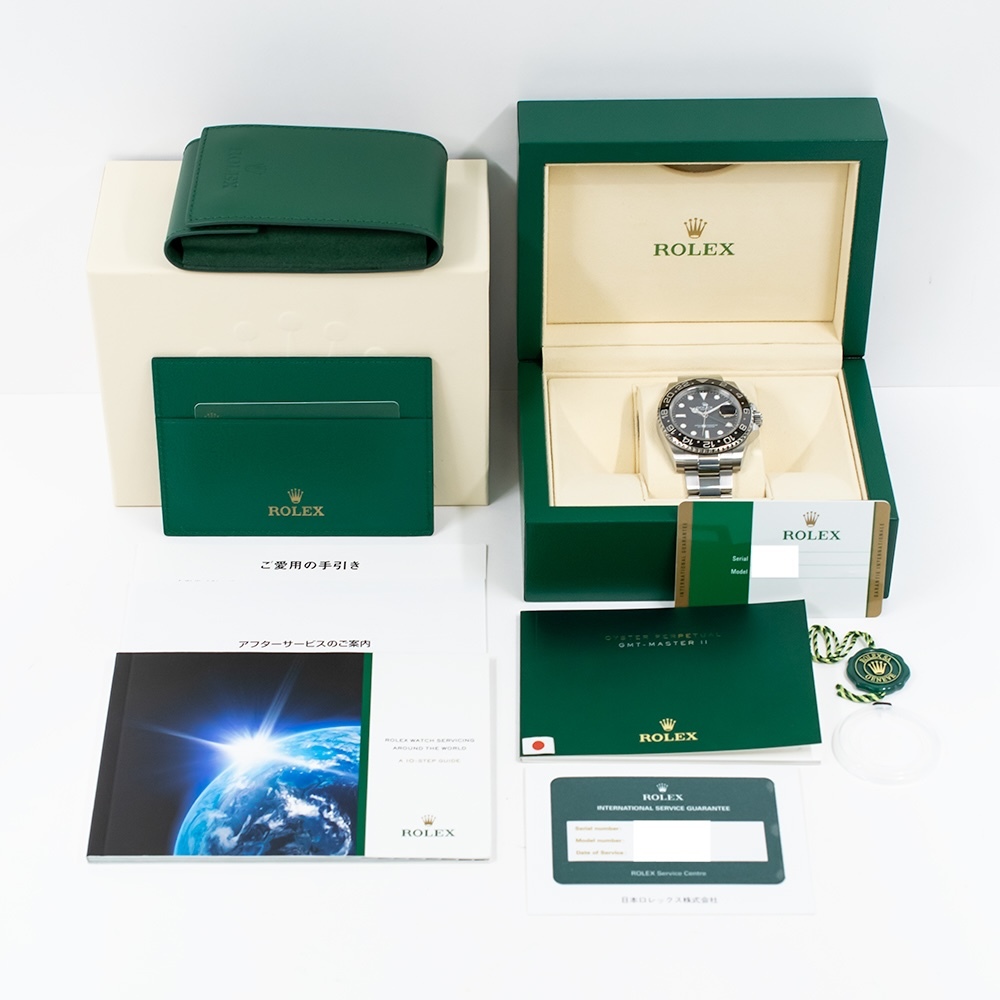 Rolex GMT-Master II Stainless Steel Black Dial 116710LN