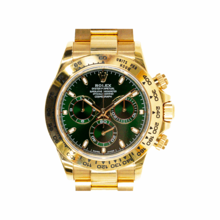 Rolex Daytona Yellow Gold Green Dial 116508