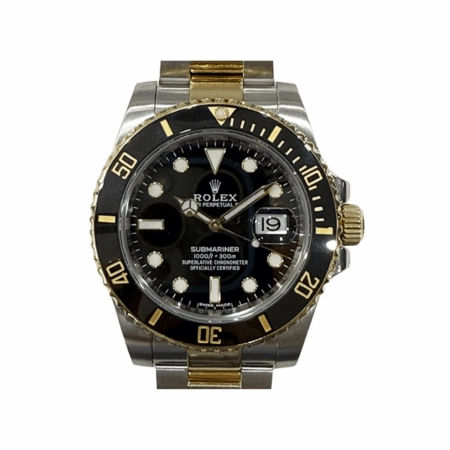 Rolex Submariner Date Black Bezel Stainless Steel/Yellow Gold Black Dial 116613LN