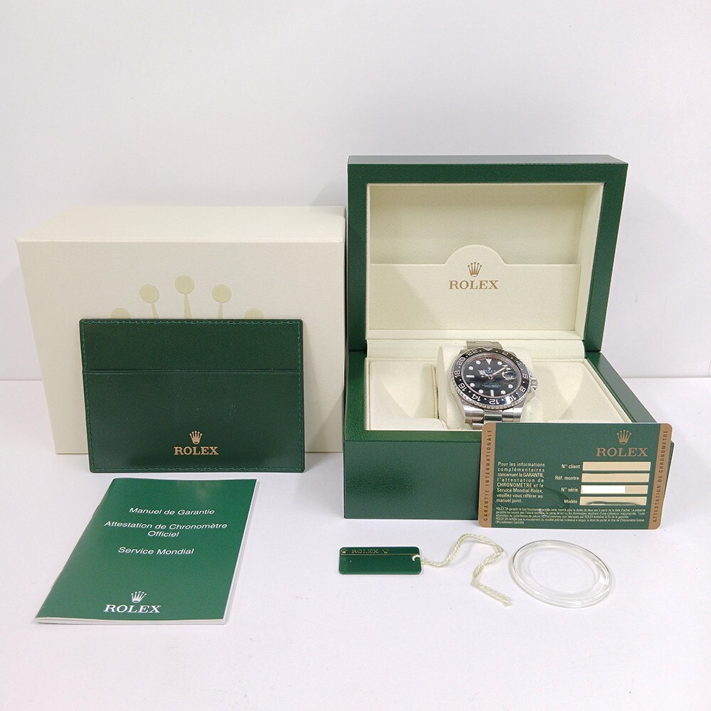 Rolex GMT-Master II Stainless Steel Black Dial 116710LN