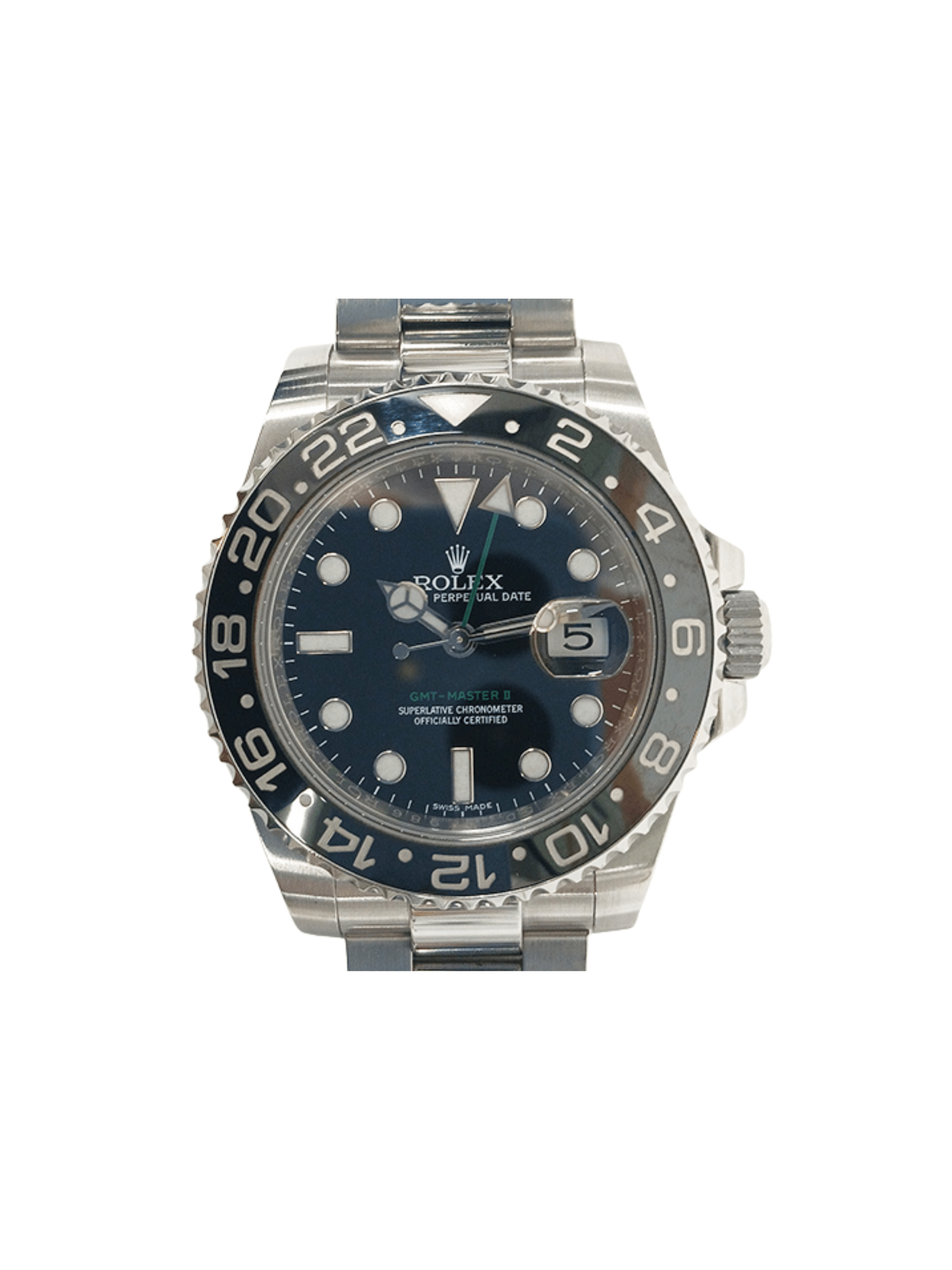Rolex GMT-Master II Stainless Steel Black Dial 116710LN