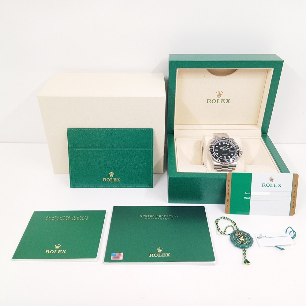 Rolex GMT-Master II Stainless Steel Black Dial 116710LN