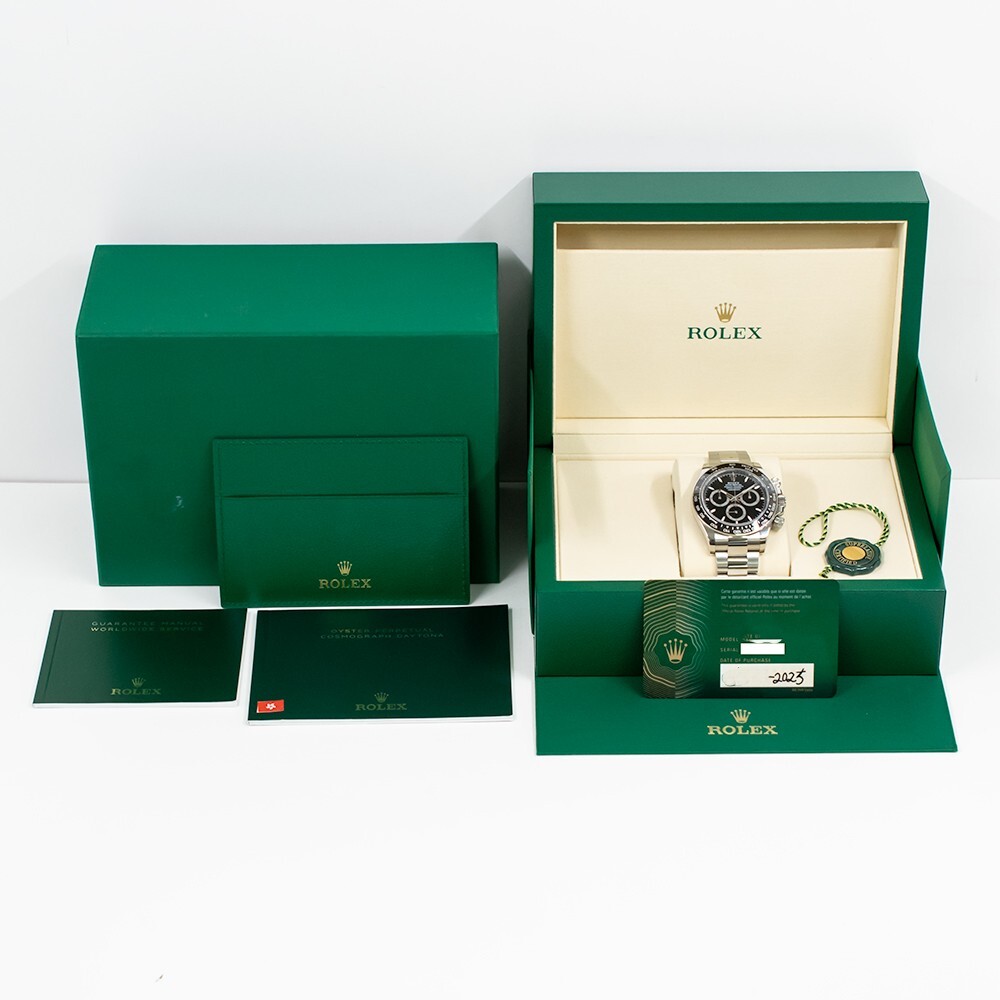 Rolex Daytona Stainless Steel Black Dial 126500LN