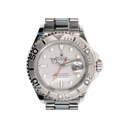 Rolex Yacht-Master 40 Stainless Steel Platinum Dial 16622