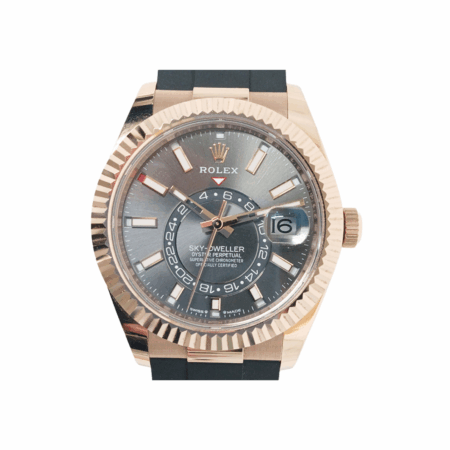 Rolex Sky-Dweller Rose Gold "Slate" Stick Dial 336235
