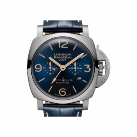 Panerai Luminor Equation Of Time Boutique Edition Titanium Blue Arabic Dial PAM00670
