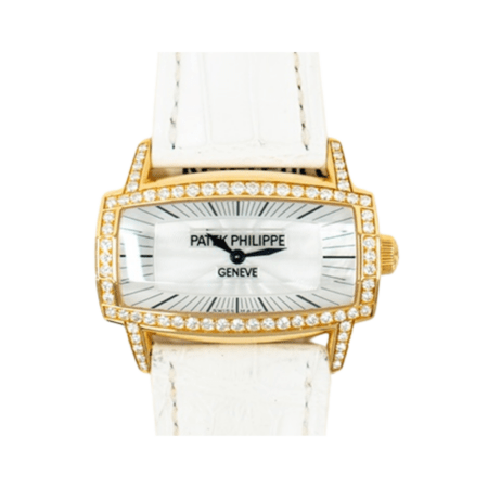 Patek Philippe Gondolo Gemma Rose Gold Diamond MOP Dial 4991R-001