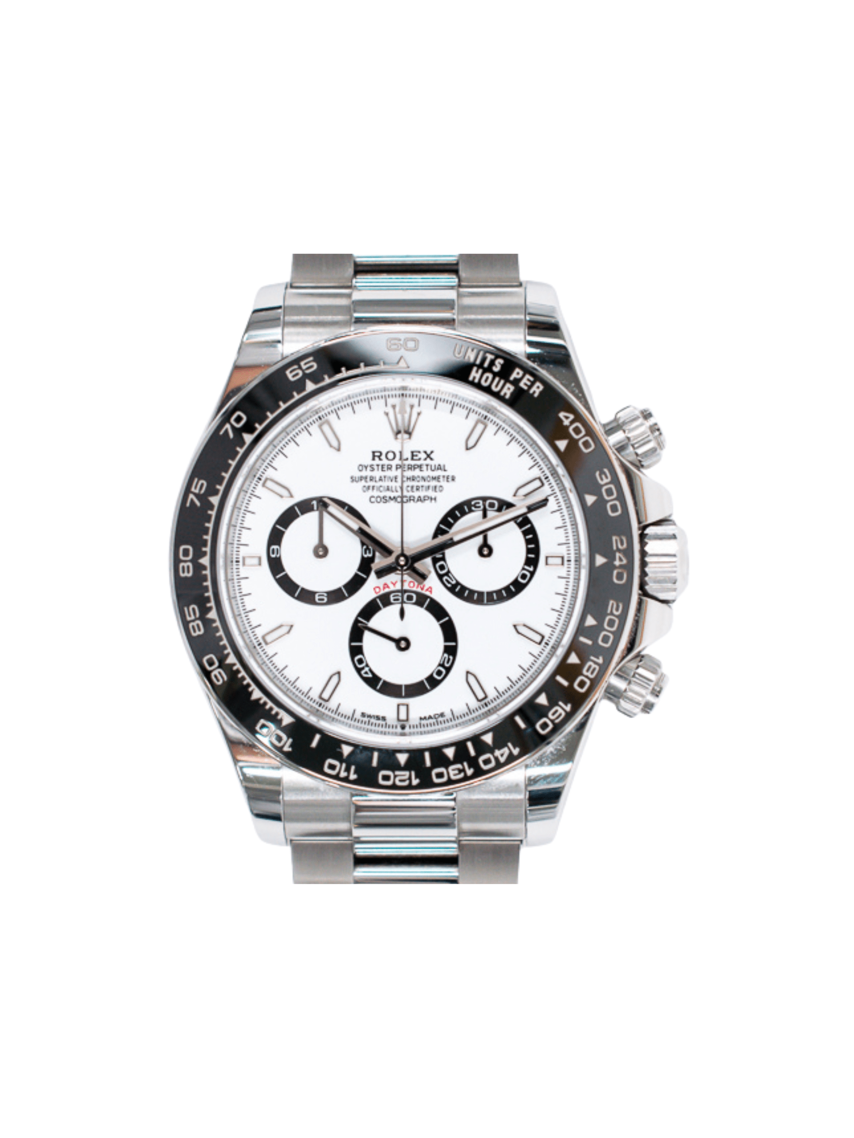 Rolex Daytona Stainless Steel White Dial 126500LN