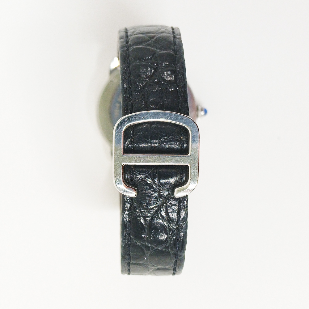 Cartier Ronde Solo de Cartier Stainless Steel Silver Roman Dial W6700155