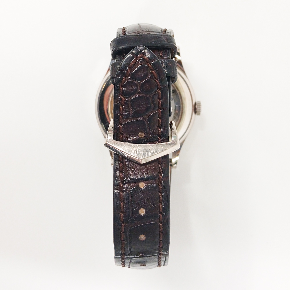 Patek Philippe Annual Calendar Moon Phases White Gold Silver Dial 5396G-001