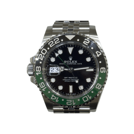 Rolex GMT-Master II "Sprite" Stainless Steel Black Dial 126720VTNR