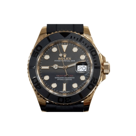 Rolex Yacht-Master 40 Rose Gold Black Dial 116655