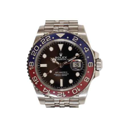 Rolex GMT-Master II Stainless Steel "Pepsi" Black Dial 126710BLRO