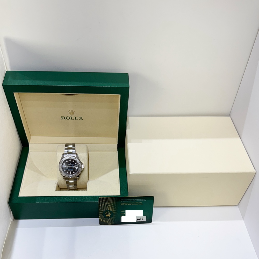 Rolex Yacht-Master 37mm Rolesium Grey Dial 268622