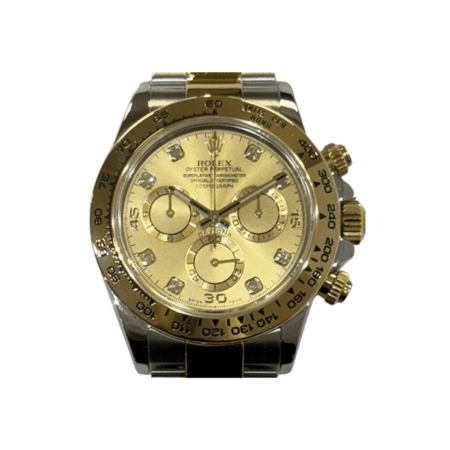 Rolex Daytona Stainless Steel and Yellow Gold Champagne Dial 116503G