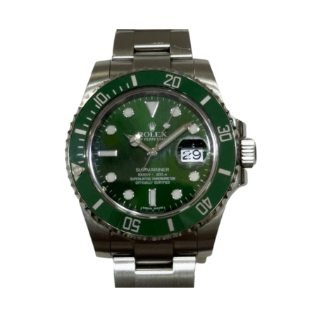 Rolex Submariner Date “Hulk” Stainless Steel Green Dial 116610LV