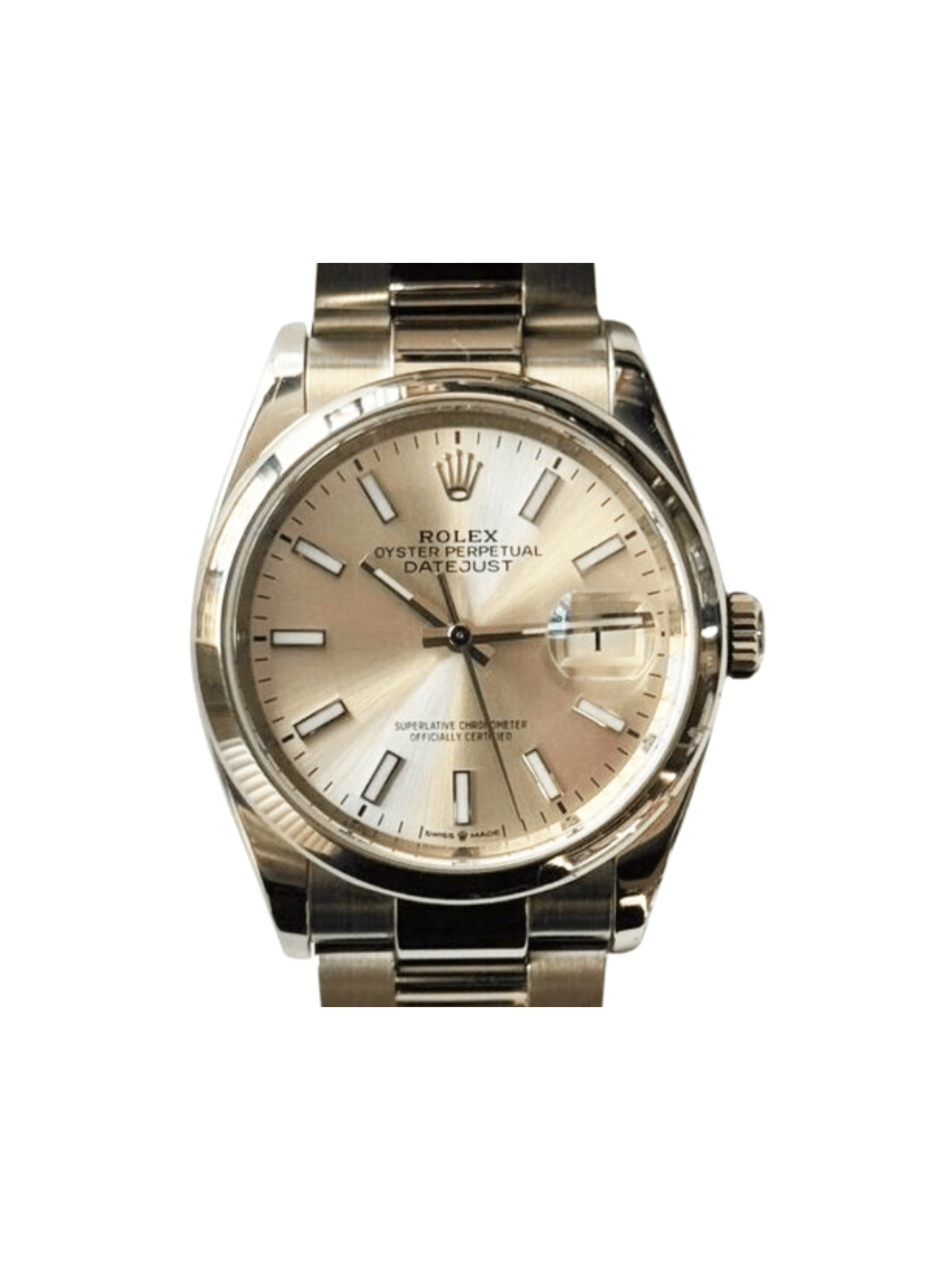 Rolex Datejust 36 Stainless Steel Silver Dial 126200