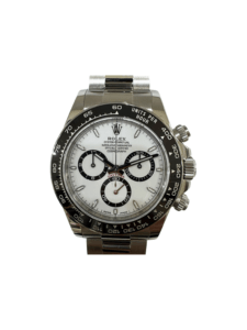 Rolex Daytona Stainless Steel White Dial 126500LN