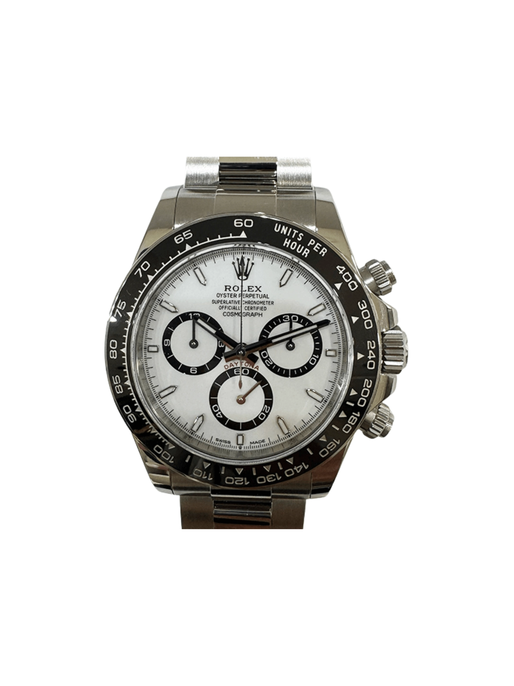 Rolex Daytona Stainless Steel White Dial 126500LN