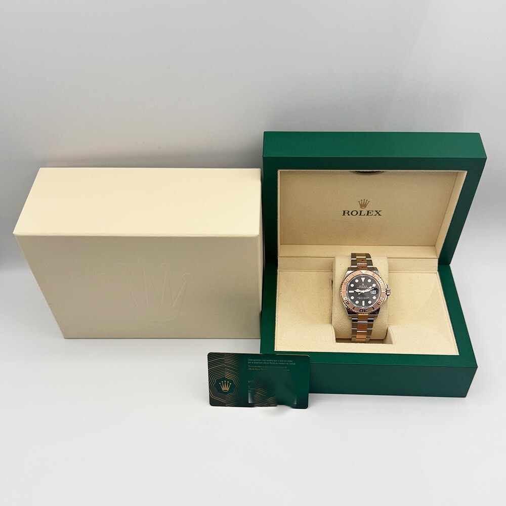 Rolex Yacht-Master 40 Rose Gold and Stainless Steel with Black Dial 126621