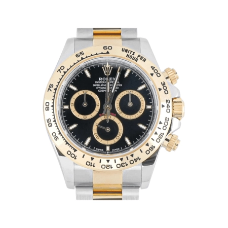 Rolex Daytona Stainless Steel and Yellow Gold Black Dial 126503