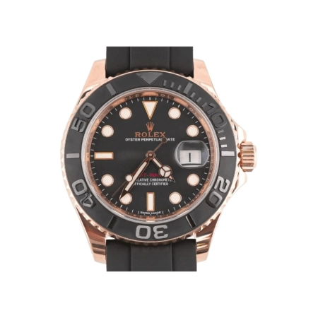 Rolex Yacht-Master 40 Rose Gold Black Dial 116655