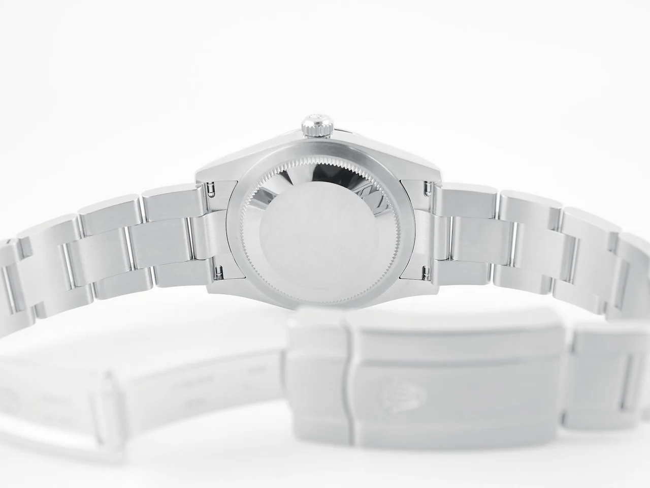 Rolex Oyster Perpetual Stainless Steel Pistachio Dial 124200