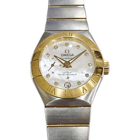 Omega Constellation Petite Seconde Stainless Steel Yellow Gold 127.20.27.20.55.002