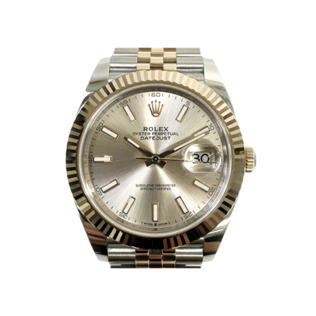 Rolex Datejust 41 Rose Gold Stainless Steel "Sundust" Dial 126331
