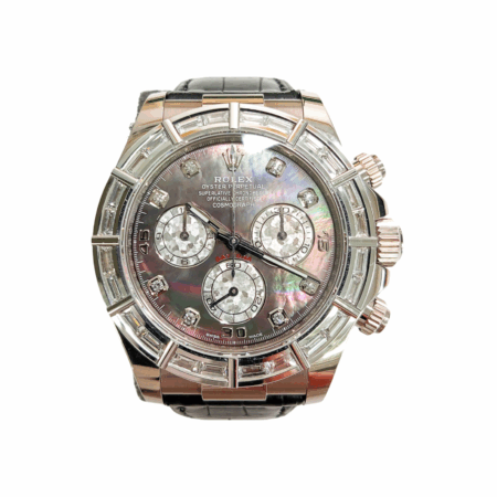 Rolex Daytona Black MOP Diamond Dial 116589BR Bracelet