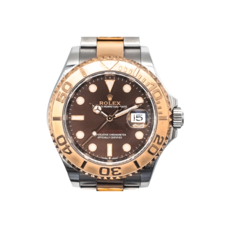 Rolex Yacht-Master 40 Rose Gold Stainless Steel Chocolate Dial 126621