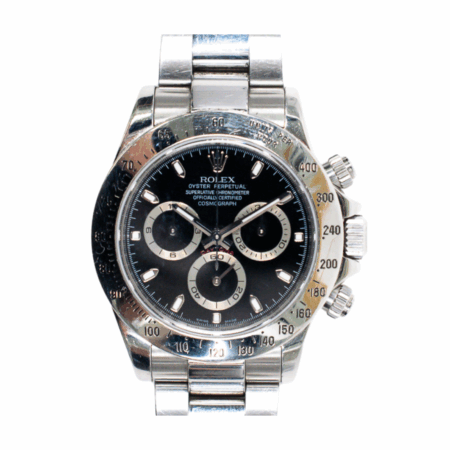 Rolex Daytona Stainless Steel Black Dial 116520