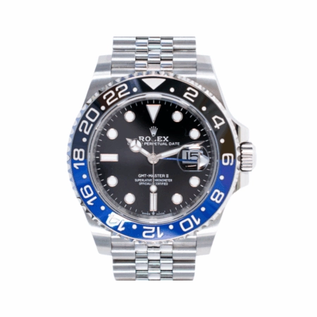 Rolex GMT-Master II Stainless Steel "Batgirl" Black Dial 126710BLNR