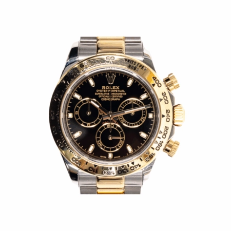 Rolex Daytona Stainless Steel Yellow Gold Black Dial 116503