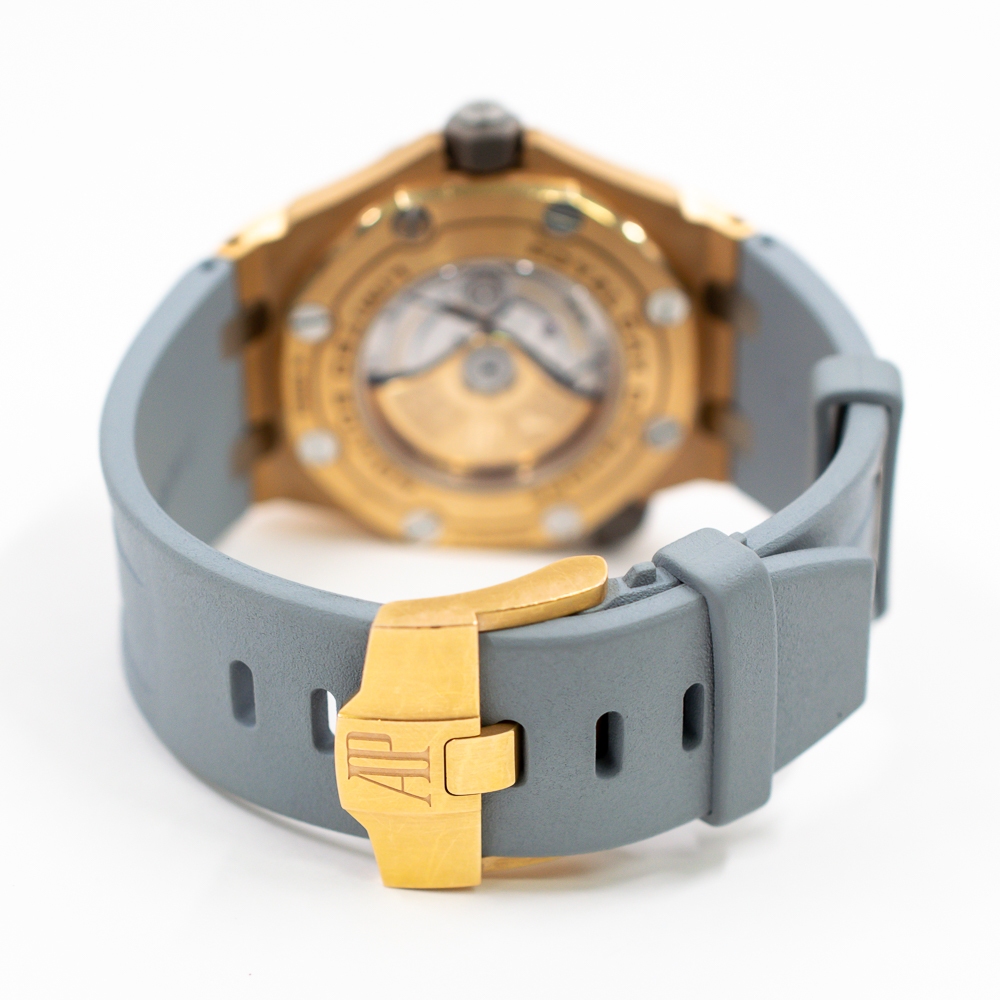 Audemars Piguet Royal Oak Offshore Diver Rose Gold "Japan" Edition Grey Dial 15711OI.OO.A006CA.01