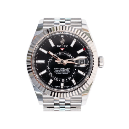 Rolex Sky-Dweller Stainless Steel/White Gold Black Dial 336934