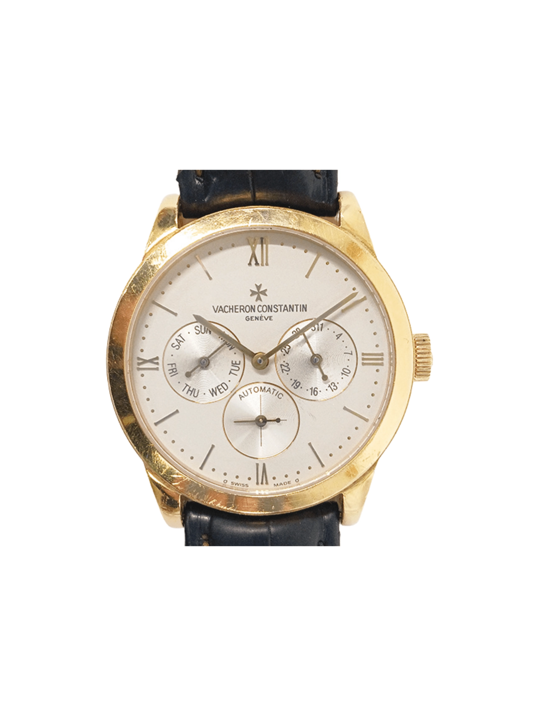 Vacheron Constantin Day Date 36 Yellow Gold White Dial 42009/000J